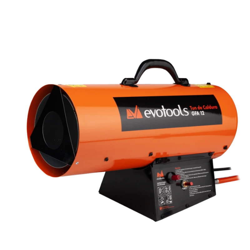 Tun de Caldura pe Gaz GFA EvoTools 12 kW, GPL, 170 mc pe ora, consum 0.83 kg pe ora