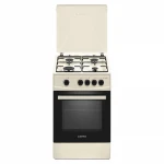 Aragaz Albatros AL452BCS, 4 Arzatoare gaz, Cuptor gaz, Siguranta plita si cuptor, Geam dublu la cuptor, Bej