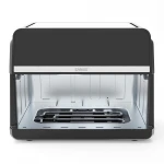 Friteuza dubla cu aer cald Samus AF9DUO-S2600DW, 9 l, 2600 W, Timer 0-60 minute, Fereastra, 10 programe, Temperatura ajutabila 50-200 C (Negru) Friteuza dubla cu aer cald Samus AF9DUO-S2600DW, 9 l, 2600 W, Timer 0-60 minute, Fereastra, 10 programe, Temperatura ajutabila 50-200 C (Negru)