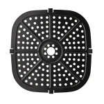 Friteuza cu aer cald Samus AF5-S1400DW, 5 l, 1400 W, Display LED, 7 programe, Temperatura 80-200 C, Tehnologie Fry Force 360° (Negru/Argintiu)