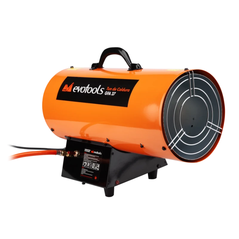 Tun de Caldura pe Gaz GFA 37 EvoTools, 22–37 kW, GPL, debit aer 580 mc pe ora, putere reglabila