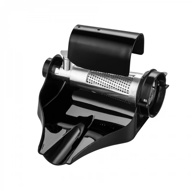 Masina de tocat carne Samus SMT2200X, 2200 W, Cutit din inox, 1 viteza + revers, 3 site din otel, Accesoriu rosii, Accesoriu pentru carnati, Negru/Inox