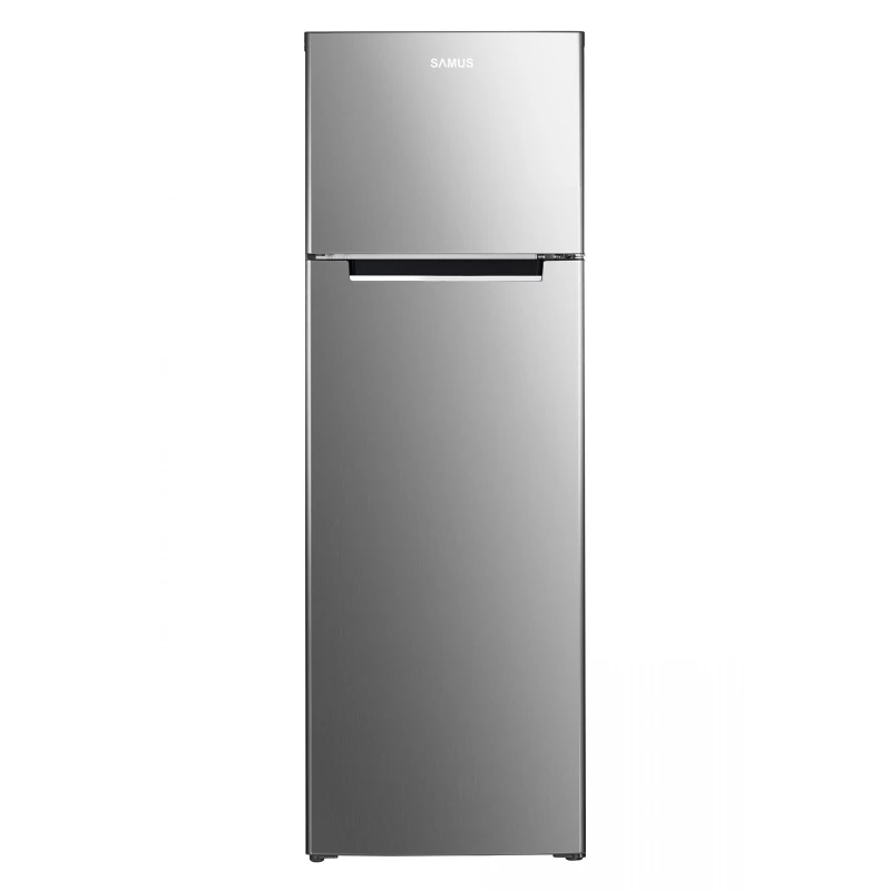 Frigider Samus SX346E, 248 l, Dezghetare automata la frigider, Clasa energetica E, Termostat reglabil, H 165 cm, Inox/laterale argintii Frigider Samus SX346E, 248 l, Dezghetare automata la frigider, Clasa energetica E, Termostat reglabil, H 165 cm, Inox/laterale argintii