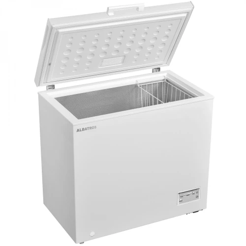 Lada frigorifica Albatros LA279E, 246 L, H 84.5 cm, Motor Inverter, Fast Freeze, Dubla functionalitate frigider/congelator, Termostat reglabil, Clasa energetica E, Alb