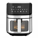 Friteuza cu aer cald Samus AF6.5B-S1700DW, 6.5 l, 1700 W, Timer 0-60 minute, Afisaj electronic, 8 programe, Temperatura ajustabila 80-200 C (Negru/Inox) Friteuza cu aer cald Samus AF6.5B-S1700DW, 6.5 l, 1700 W, Timer 0-60 minute, Afisaj electronic, 8 programe, Temperatura ajustabila 80-200 C (Negru/Inox)