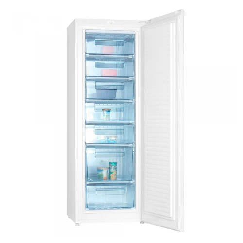 Congelator Samus SC337E, 242 L, Clasa energetica E, Dezghetare manuala, Termostat reglabil, 7 sertare, H 170 cm, Alb