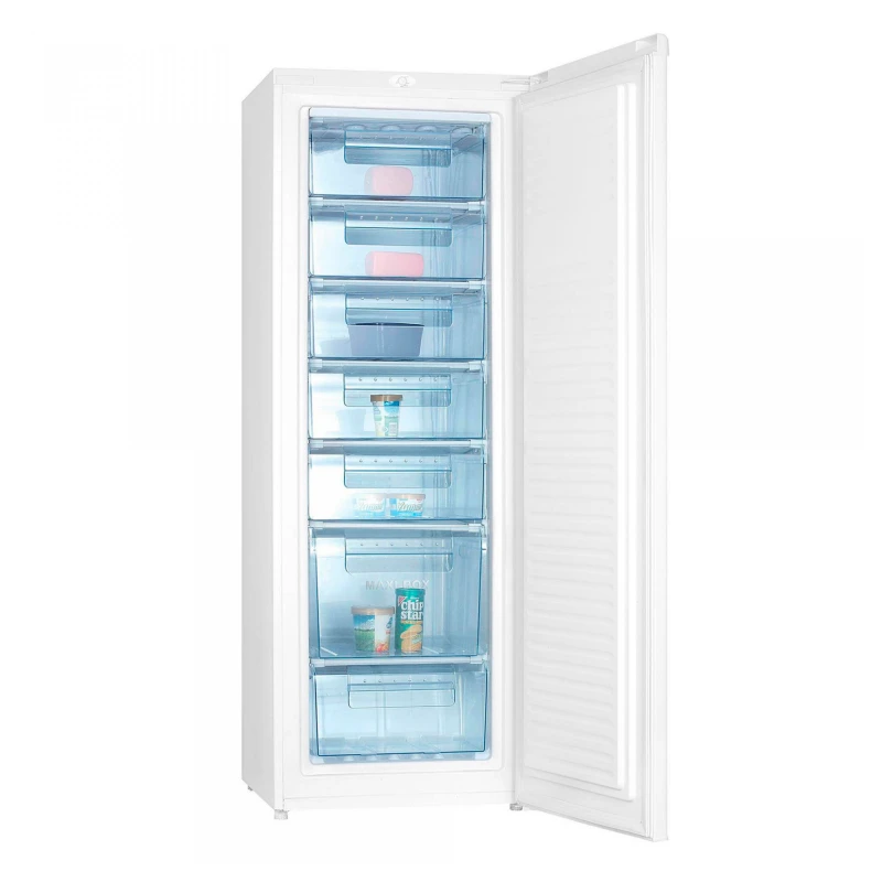 Congelator Samus SC337E, 242 L, Clasa energetica E, Dezghetare manuala, Termostat reglabil, 7 sertare, H 170 cm, Alb