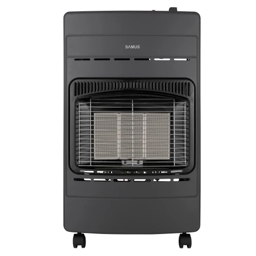 Soba Samus RS424P, Trei trepte de putere: 1.5 / 2.8 / 4.2 kW, Aprindere piezoelectrica, Pliabila, Se utilizeaza cu GPL / Butan / Propan, Butelie de pana la 15 kg, Include comutator anti-rasturnare, Negru Soba Samus RS424P, Trei trepte de putere: 1.5 / 2.8 / 4.2 kW, Aprindere piezoelectrica, Pliabila, Se utilizeaza cu GPL / Butan / Propan, Butelie de pana la 15 kg, Include comutator anti-rasturnare, Negru