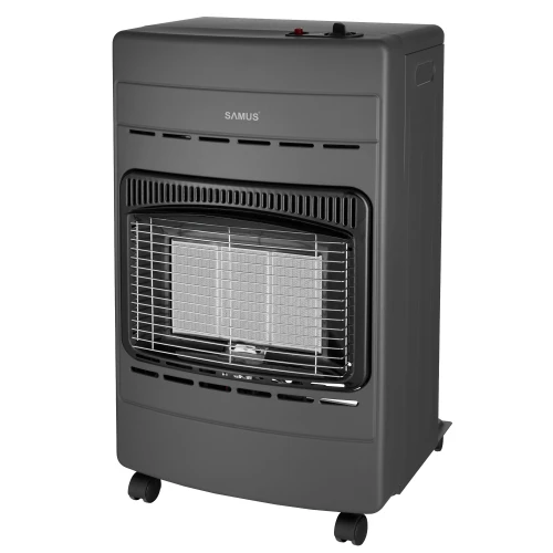 Soba Samus RS424P, Trei trepte de putere: 1.5 / 2.8 / 4.2 kW, Aprindere piezoelectrica, Pliabila, Se utilizeaza cu GPL / Butan / Propan, Butelie de pana la 15 kg, Include comutator anti-rasturnare, Negru Soba Samus RS424P, Trei trepte de putere: 1.5 / 2.8 / 4.2 kW, Aprindere piezoelectrica, Pliabila, Se utilizeaza cu GPL / Butan / Propan, Butelie de pana la 15 kg, Include comutator anti-rasturnare, Negru
