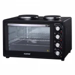 Cuptor electric Albatros A45BP2, 45 L, 1800 W + 2 arzatoare 1000/700 W (Negru)