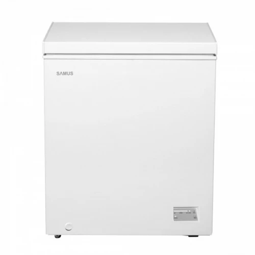 Lada frigorifica Samus LS168E, 142 L, Clasa E, Fast Freeze, Panou electronic cu leduri, Dezghetare manuala, rotile pentru deplasare, H 84.5 cm (Alb) Lada frigorifica Samus LS168E, 142 L, Clasa E, Fast Freeze, Panou electronic cu leduri, Dezghetare manuala, rotile pentru deplasare, H 84.5 cm (Alb)