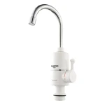 Albatros Robinet instant incalzire apa, putere 3kw, presiune apa 0,04MPA-0,6MPA, capacitate 2-2,5litri pe minut, temperatura ajustabila 30-60 grade, grad protectie la umezeala IPX4, protectie la supraincalzire, sistem de protectie la scurt-circuitelor, in