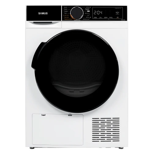 Uscator de rufe Samus SADP-835, Pompa de caldura, 8 kg, 15 programe, Clasa D, Igienizare UV (Alb) Uscator de rufe Samus SADP-835, Pompa de caldura, 8 kg, 15 programe, Clasa D, Igienizare UV (Alb)