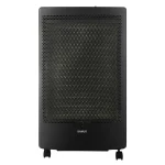 Soba Samus RS426C, Doua trepte de putere: 1.3 kW / 3.0 kW, Aprindere piezoelectrica, Arzator catalitic de clasa superioara, Butelie de gaz de pana la 13 kg, Tip de gaz: GPL / Butan / Propan, Negru