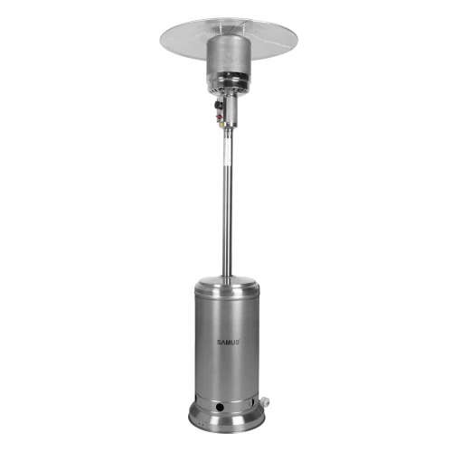 Incalzitor de terasa pe gaz Samus ITGS-14000X2, 5000-14000 kW, Arzator inox, Intrerupator anti-inclinare, Dispozitiv de oprire automata a flacarii, Set regulator gaz (Inox) Incalzitor de terasa pe gaz Samus ITGS-14000X2, 5000-14000 kW, Arzator inox, Intrerupator anti-inclinare, Dispozitiv de oprire automata a flacarii, Set regulator gaz (Inox)