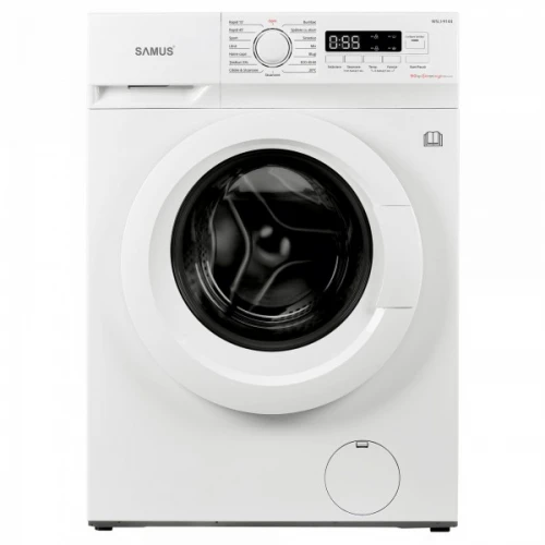 Masina de spalat rufe Samus WSLI-9144, 9 kg, Slim, Motor inverter, 1400 rotatii, 15 programe, Clasa energetica A, Termostat reglabil, Curatare tambur, Blocare acces copii (Alb) Masina de spalat rufe Samus WSLI-9144, 9 kg, Slim, Motor inverter, 1400 rotatii, 15 programe, Clasa energetica A, Termostat reglabil, Curatare tambur, Blocare acces copii (Alb)