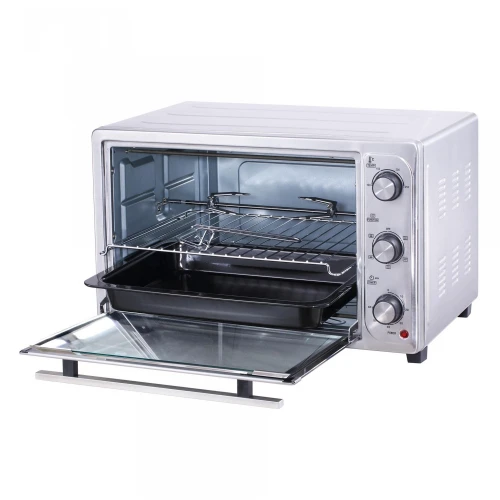 Albatros Cuptor electric A45CRX2, 45 litri, Rotisor, Convectie, 1800 W, 230 de grade, Timer, Inox Albatros Cuptor electric A45CRX2, 45 litri, Rotisor, Convectie, 1800 W, 230 de grade, Timer, Inox