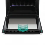 Aragaz Samus SM561MBS, 4 Arzatoare gaz, Cuptor gaz, Siguranta plita si cuptor, Geam dublu la cuptor, Maro