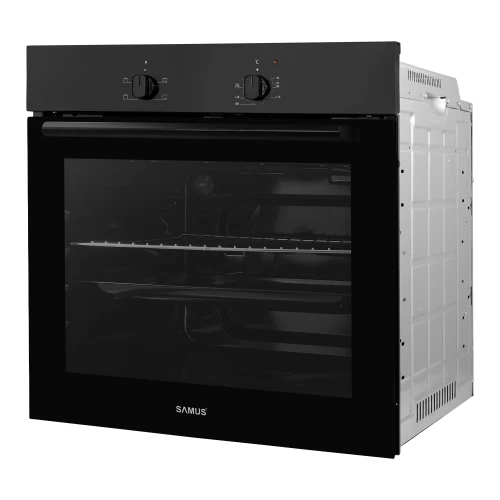 Cuptor incorporabil Samus SC620G4B, 62 l, 2200 W, Grill, 4 functii, Iluminare interioara (Negru) Cuptor incorporabil Samus SC620G4B, 62 l, 2200 W, Grill, 4 functii, Iluminare interioara (Negru)