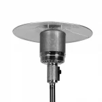 Incalzitor de terasa pe gaz Samus ITGS-14000B2, 5000-14000 kW, Arzator inox, Intrerupator anti-inclinare, Dispozitiv de oprire automata a flacarii, Set regulator gaz (Negru)