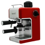Espressor Samus Caffeccino, 3.5 bar, 800 W, Rosu / Inox
