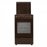 Samus Aragaz SM 450 MBS, 4 arzatoare + cuptor pe gaz, siguranta plita + cuptor, maro