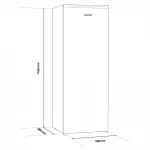 Congelator Albatros CA215NE, 168 L, Clasa E, H 142 cm, Alb Congelator Albatros CA215NE, 168 L, Clasa E, H 142 cm, Alb