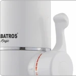 Albatros Robinet instant incalzire apa, putere 3kw, presiune apa 0,04MPA-0,6MPA, capacitate 2-2,5litri pe minut, temperatura ajustabila 30-60 grade, grad protectie la umezeala IPX4, protectie la supraincalzire, sistem de protectie la scurt-circuitelor, in