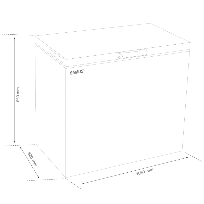 Lada Frigorifica Samus LS316E, 287 L, Clasa energetica E, Fast Freeze, Termostat reglabil (Alb) Lada Frigorifica Samus LS316E, 287 L, Clasa energetica E, Fast Freeze, Termostat reglabil (Alb)