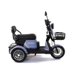 Triciclu electric Senior, 1000W, baterie 60V20Ah, autonomie 50-70KM, 25 Km/h, Fara permis