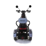 Triciclu electric Senior, 1000W, baterie 60V20Ah, autonomie 50-70KM, 25 Km/h, Fara permis