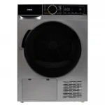 Uscator de rufe Samus SADP-836DS, Pompa de caldura, 8 kg, 15 programe, Clasa D, Igienizare UV, Afisaj electronic (Gri inchis)