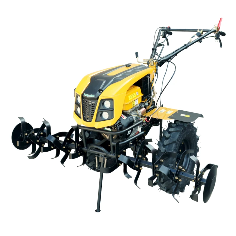 Motocultor ProGARDEN Campo 1873 Alpine motor 18 CP benzina Euro V 2+1 viteze latime lucru 162 cm roti 6.00-12 pornire electrica 2 prize putere