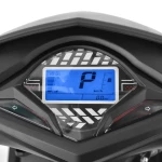 Scuter electric HECHT Equis White, acumulator 72 V, 20 Ah, motor 3000W, viteza maxima de 45 km/h, autonomie 65 km, alb
