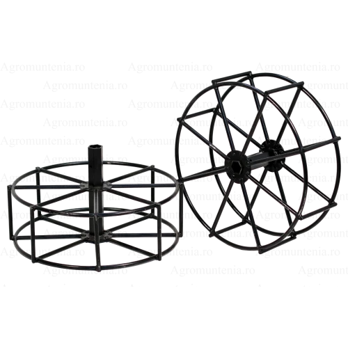 ProGARDEN Set roti metalice 500x170, manicot cu flanse, hex 32mm pentru motocultor Campo