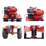 Motocultor Rotakt RO110RV motor 8 CP benzina latime lucru 90 cm 2+1 viteze freze roti cauciuc 5.00-8 roata frontala