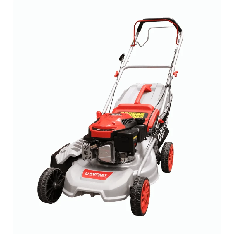 Masina de tuns iarba Rotakt R46-V145 putere 3.4CP benzina latime lucru 46cm autopropulsata volum colector 60 l