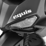 Scuter electric HECHT Equis Black, acumulator 72 V, 20 Ah, motor 3000 W, viteza maxima de 45 km/h, autonomie 65 km, negru