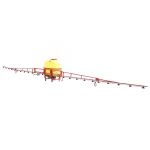 Erbicidator cu bazin 600L si brat 12m, cu 25 diuze triple