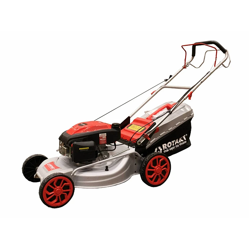 Masina de tuns iarba Rotakt R53-V190 putere 4.9CP benzina latime lucru 53 cm autopropulsata volum colector 60 l
