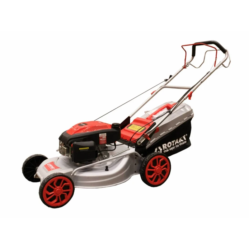 Masina de tuns iarba Rotakt R53-V190 putere 4.9CP benzina latime lucru 53 cm autopropulsata volum colector 60 l
