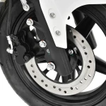 Scuter electric HECHT Equis White, acumulator 72 V, 20 Ah, motor 3000W, viteza maxima de 45 km/h, autonomie 65 km, alb