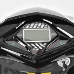 Scuter electric HECHT Equis White, acumulator 72 V, 20 Ah, motor 3000W, viteza maxima de 45 km/h, autonomie 65 km, alb