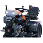 Minitractor Ride-On 4x4 R1200 Evotools PLUS, motor diesel 12CP Koop, cutie 3+1 viteze, far LED si sistem de franare hidraulic