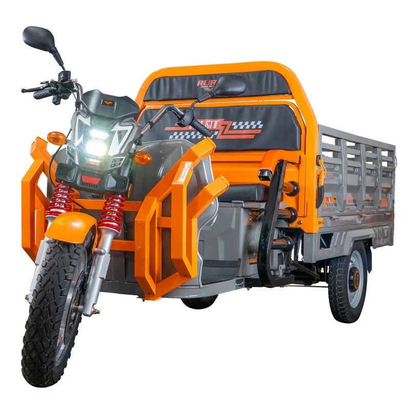 RURIS Pilot 3130G – Triciclu Electric Cargo cu Motor 3600W, Baterie 72V 58Ah, Autonomie 80 km, Capacitate 603 kg, Frana Fata Disc / Spate Tambur, viteza maxima de 25 km/h, conform reglementarilor UE, fara permis