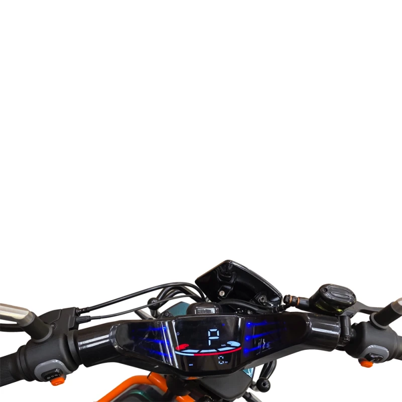 Scuter Electric Rotakt Nitro Verde, 800W, Autonomie pana la 70 km, Baterie plumb-acid 60V, viteza maxima de 25 km/h, conform reglementarilor UE, fara permis