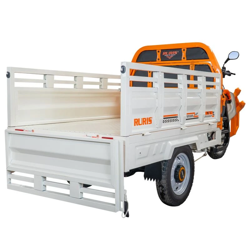 RURIS Pilot 3130A – Triciclu Electric Cargo cu Motor 3600W, Baterie 72V 58Ah, Autonomie 80 km, Capacitate 603 kg, Frana Fata Disc / Spate Tambur, viteza maxima de 25 km/h, conform reglementarilor UE, fara permis