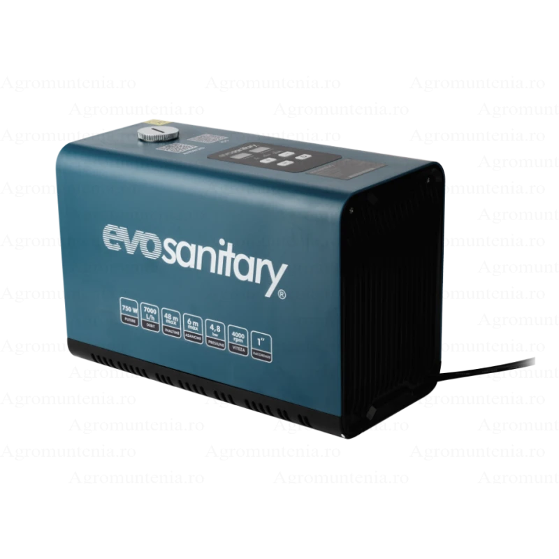 Pompa Inteligenta cu convertizor de frecventa Evosanitary Plus, putere 750W, debit 116 l/min, presiune 4.8 bar