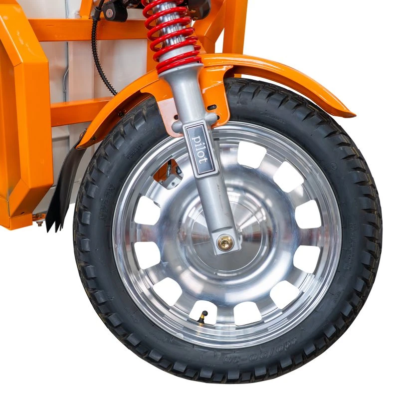 RURIS Pilot 3130A – Triciclu Electric Cargo cu Motor 3600W, Baterie 72V 58Ah, Autonomie 80 km, Capacitate 603 kg, Frana Fata Disc / Spate Tambur, viteza maxima de 25 km/h, conform reglementarilor UE, fara permis