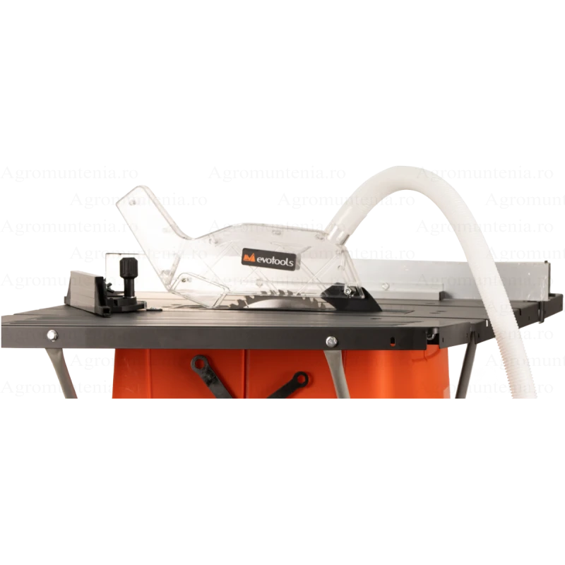 Fierastrau Circular de Masa Evotools TS 1800, 1800W, Disc 250mm, Taiere 85mm la 90°, Turatie 4500rpm, Masa 645x1002mm, 230V